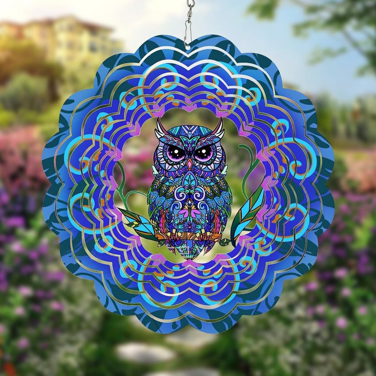 3D Hangende Windspinner van Metaal, Magische Windmolens voor Buiten en Binnen, Decoratie voor Kerst, Cadeaus voor Vrouwen, Moeders en Grootmoeders