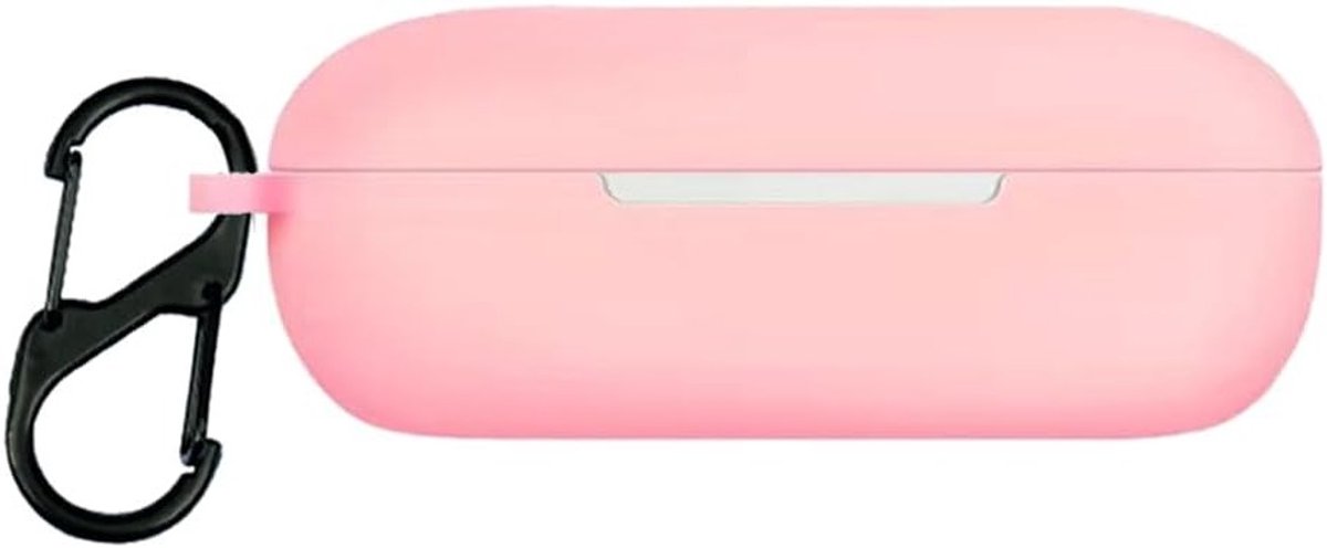 Beschermende Silicone Hoes voor Bluetooth Oordopjes, Geschikt voor Redmi Buds 5, Roze, Schokbestendig en Stijlvol Ontwerp