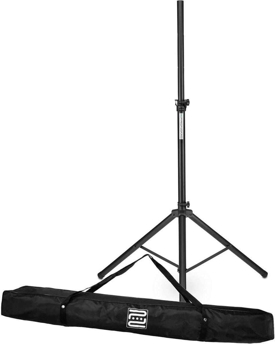 Stabiele Speaker Statief voor PA Boxen - In Hoogte Verstelbaar 120-193 cm