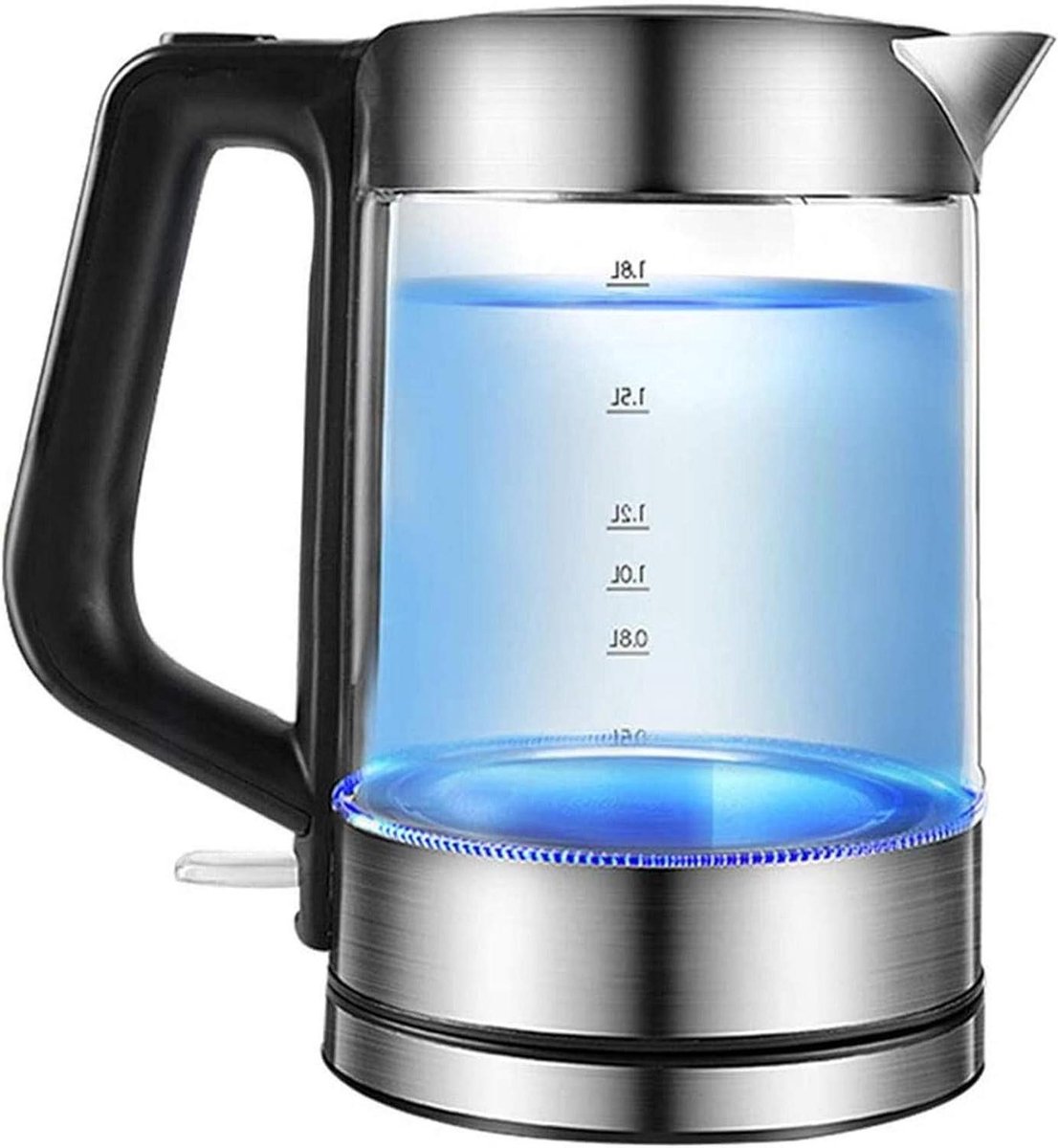 Elektrische Waterkoker - Grote Waterkoker - Snel Water Koken - BPA-vrij Glasontwerp - 8 Liter - Transparant