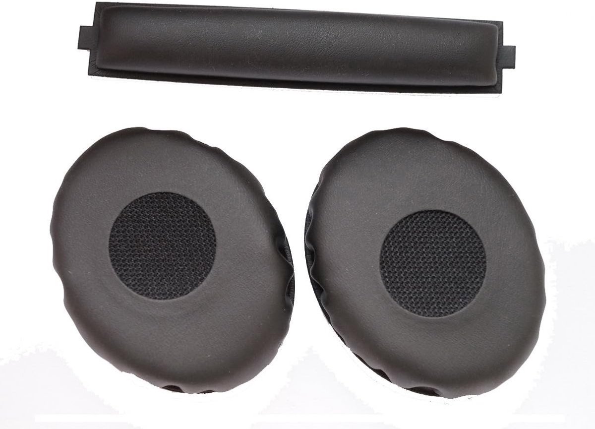 SnelShoppen - Vervangende Oorkussens en Hoofdband Kussen voor Sennheiser HD218 HD219 HD238 HD228 HD229 HD220 - 1 Set - Hoogwaardige Comfortabele Oorku
