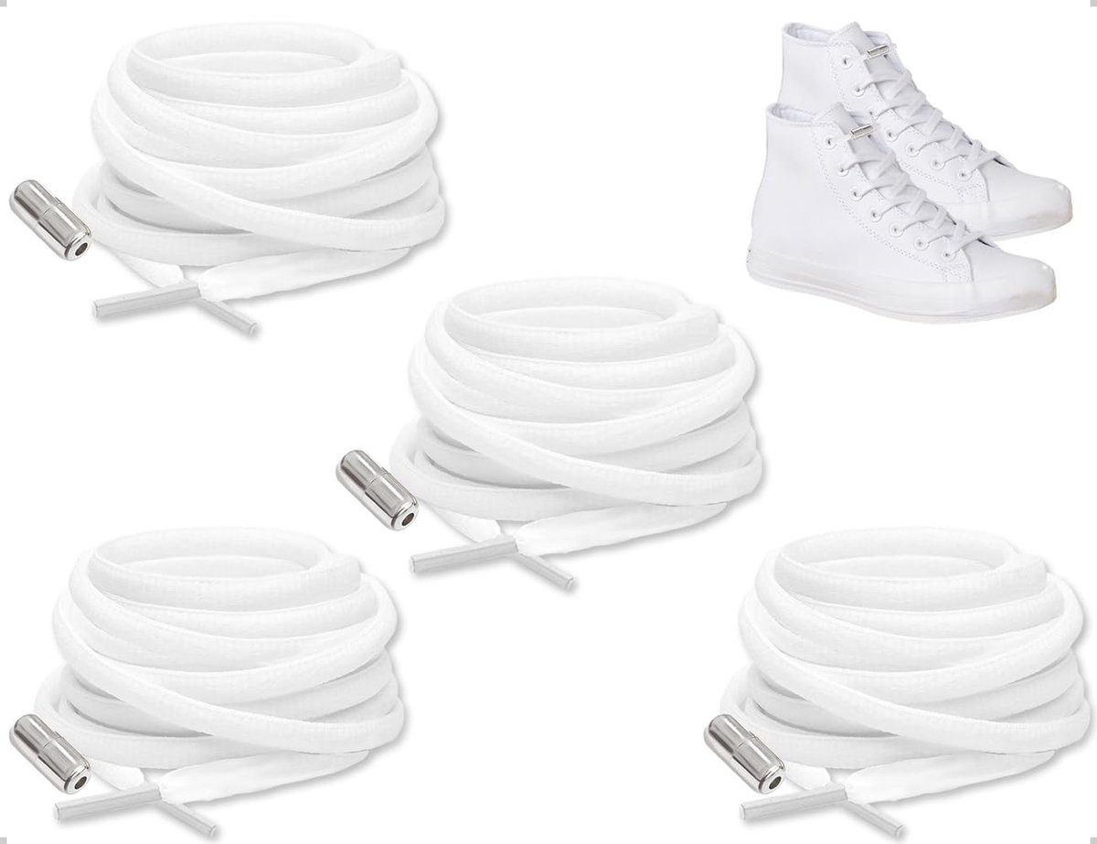 Cosensi- Elastische Veters - Snelveters - Elastische Veters Kinderen - Elastische Veters Volwassenen - Antislip - Verstelbaar - Schoenenveters