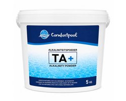 Comfortpool TA+ alkaliniteitspoeder 5 kg | alkaliniteitsverhoger voor zwembad en spa | verhoogt TAC en waterbalans | voorkomt pH-schommelingen