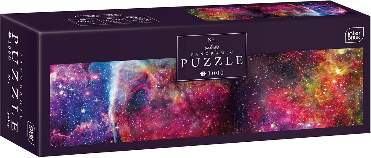 1000 Delen Panorama Puzzel voor Volwassenen - Melkweg Fotopuzzel