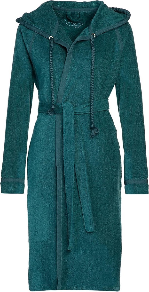 Unisex Badjas met Capuchon Comfortabel Katoen Sportieve Stijl