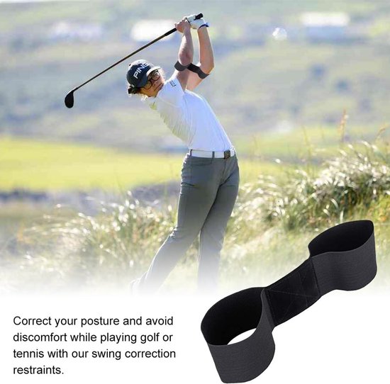 Vliegcorrectiearmband voor de beste Golfswing - Elastische Traininghulp voor Houding en Handbeweging — afbeelding 3