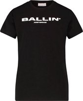 Ballin Amsterdam Kids Original Logo T-shirt Zwart