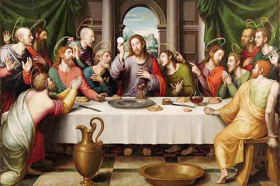 Diamond Painting - Laatste Avondmaal - Jezus en apostelen - 30 x 20 | bol