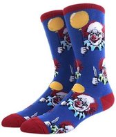 Fun Sokken met DE Clown uit The IT / blauw (30207)