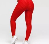 TikTok legging – Olamee – Anti Cellulite Legging - Absorberend - Yoga – Fitness – Vrije tijd - Scrunch Butt - High Waist - Gym Sports Wear – Elastisch – Tweede huid – Platte buik – A Kwalitei