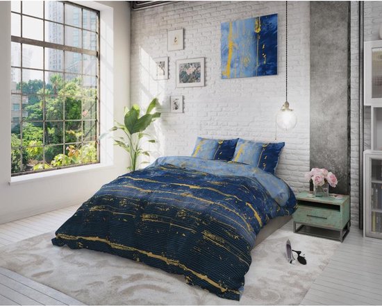 Sleeptime Scratchy - Dekbedovertrekset - Lits-Jumeaux - 240x200/220 + 2 kussenslopen 60x70 - Blauw van Merkloos — afbeelding 2