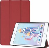 Apple iPad Mini 2019 Smart Tri-Fold Book Case - Donker Rood