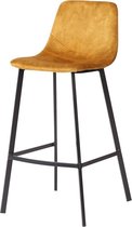 Barkruk Barfly Velvet Gold