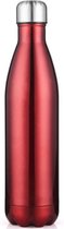 Thermosfles - RVS - Rubber coating - Rood - 0.5 liter - Able & Borret