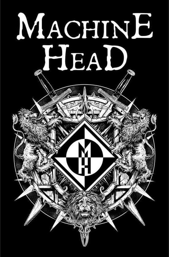 Machine Head - Crest Textiel Poster - Multicolours