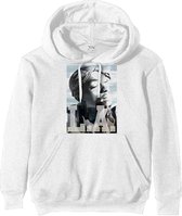 Tupac Hoodie/trui -M- LA Skyline Wit