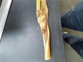 Europees runderkophuid stick staafje voor hond 250gr 20cm lengtes van de snackmeester 100% natuurlijk natural naturel
