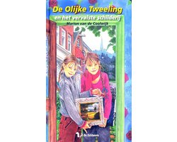 Omslag van De olijke tweeling en het vervalste schilderij