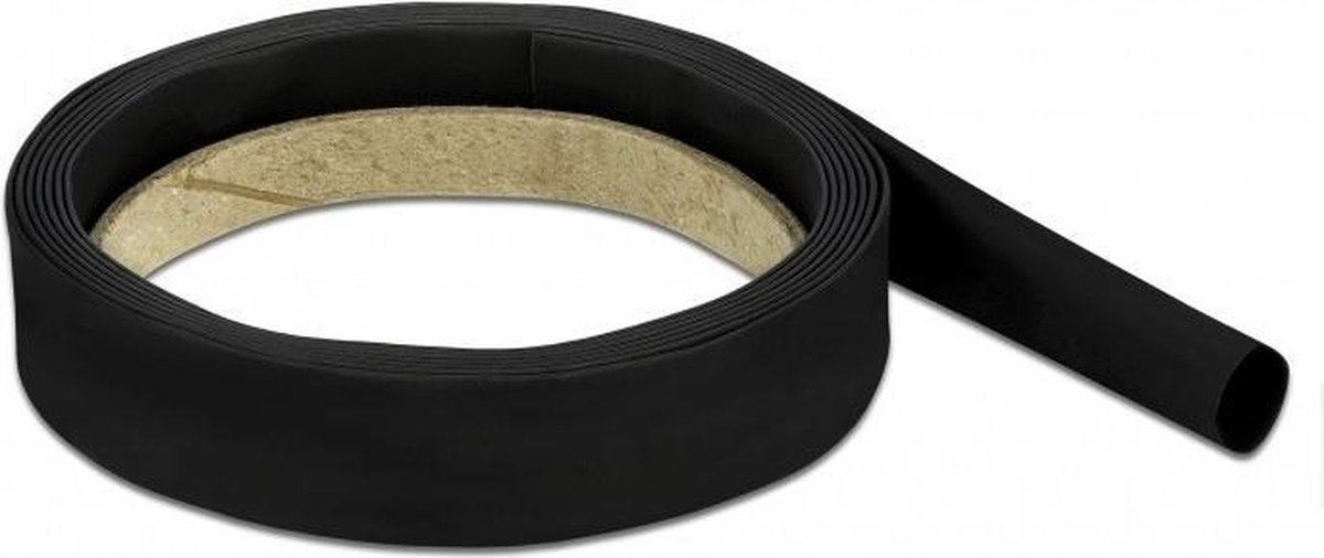 Krimpkous 2m - 12mm naar 6mm - 1 stuk / zwart
