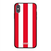 iPhone Xs Hoesje TPU Case - Sparta Rotterdam #ffffff