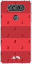 LG V20 Hoesje Transparant TPU Case - AZ Alkmaar #ffffff