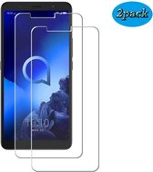 Alcatel 3C 2019 Screenprotector Glas - Tempered Glass Screen Protector - 2x AR QUALITY