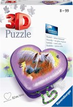 Ravensburger Heart Box Horses -  3D Puzzle - 54 stukjes