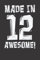 Made in 12 awesome Notebook Journal