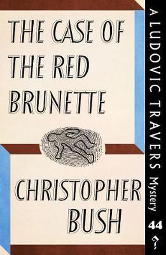 The Case of the Red Brunette - cover
