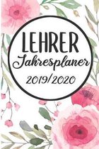 Lehrer Jahresplaner 2019 / 2020: Lehrerkalender 2019 2020 - Lehrerplaner A5, Lehrernotizen & Lehrernotizbuch für den Schulanfang