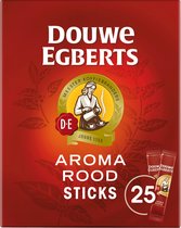 Douwe Egberts Aroma Rood Sticks Oploskoffie - 6 x 25 zakjes
