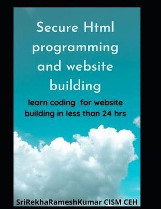 Secure Html programming and website building - cover