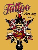 Tattoo coloring book