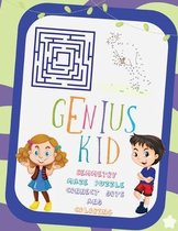 Genius Kid: Children's activity book
