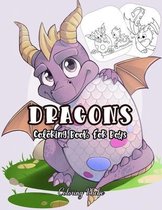 Dragons Coloring Book for Boys