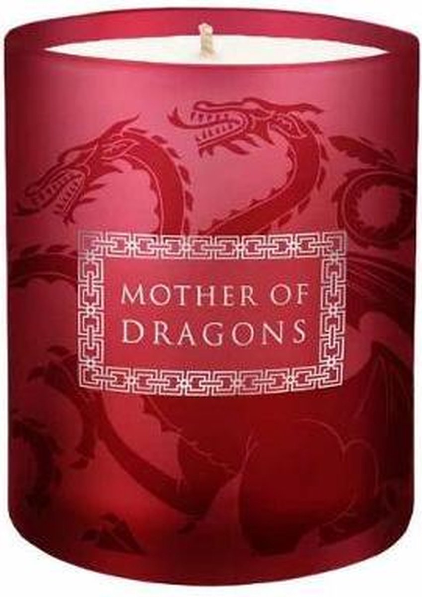 Game of Thrones Mother of Dragons Glass Candle