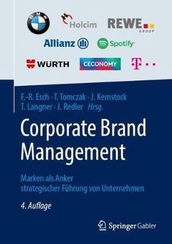 Corporate Brand Management Boeken Bol Com