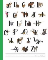 Zoo Animal A to Z Words for Kids: Practice Letter Alphabet Book, early learning, age 1-3, Easy, Funny, Cute, Practice, Activity, Game, Amazing, Fantas