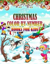 Christmas Color by Number Books for Kids