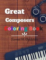 A Great Composers of Coloring Book