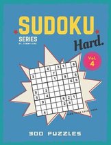 Sudoku book series by Tommy King Hard Level Volume 4 300 puzzles inside Find your level here
