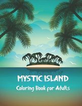 Mystic Island Coloring Book for Adults