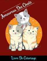 Amoureux des chats livre de coloriage