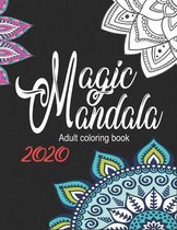 Magic mandala coloring book