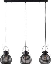 BRILLIANT lamp Sambo hanglamp 3-lichtserie zwart | 3x A60, E27, 60W, geschikt voor normale lampen (niet inbegrepen) | Schaal A ++ tot E | In hoogte verstelbaar / kabel inkortbaar