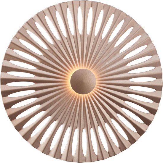 lamp Phinx LED wandlamp bruin / koffie | 12W LED geïntegreerd,... | bol.com