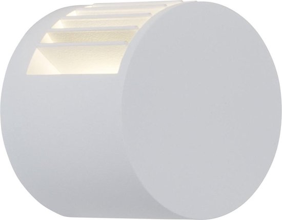 AEG lamp Judon LED buitenwandlamp wit | 1x 4W LED geïntegreerd (COB-chip), (360lm, 3000K) | Schaal A ++ tot E | IP-beschermingsklasse: 65 - beschermd tegen waterstralen