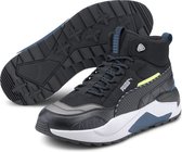 PUMA X-Ray 2 Square Mid WTR Heren Sneakers - Puma Black-Puma Black-Digi-blue-Fizzy Yellow - Maat 42