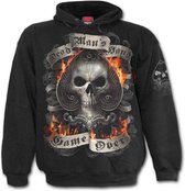 Spiral Hoodie/trui -S- ACE REAPER Zwart