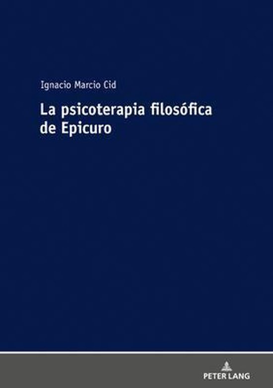 La Psicoterapia Filosófica de Epicuro - cover